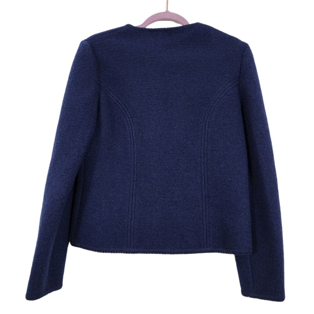 Deans of Scotland M Made in British Hong Kong All New Wool VINTAGE cardigan EUC - Picture 5 of 6